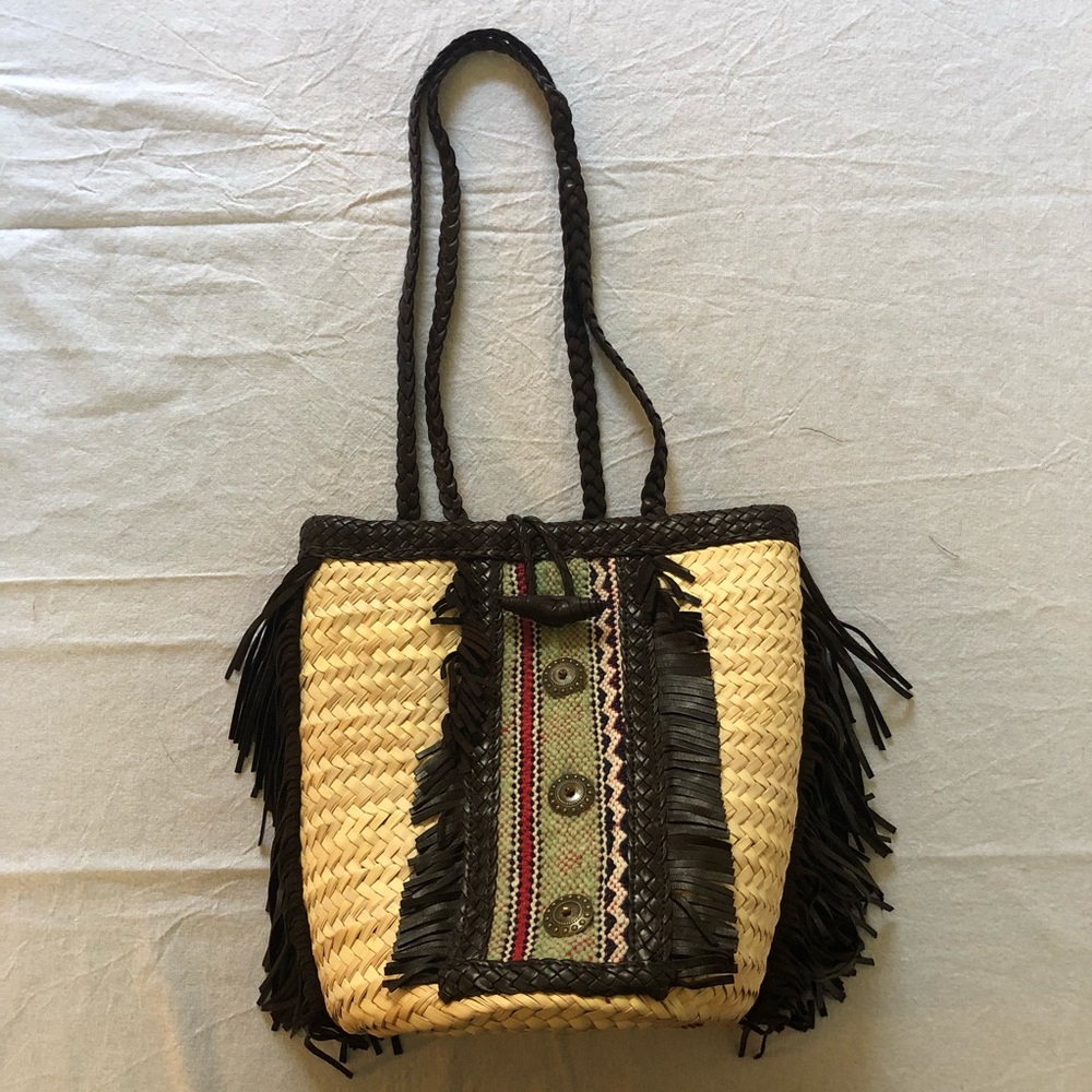 EnShalla shoulder basket bag